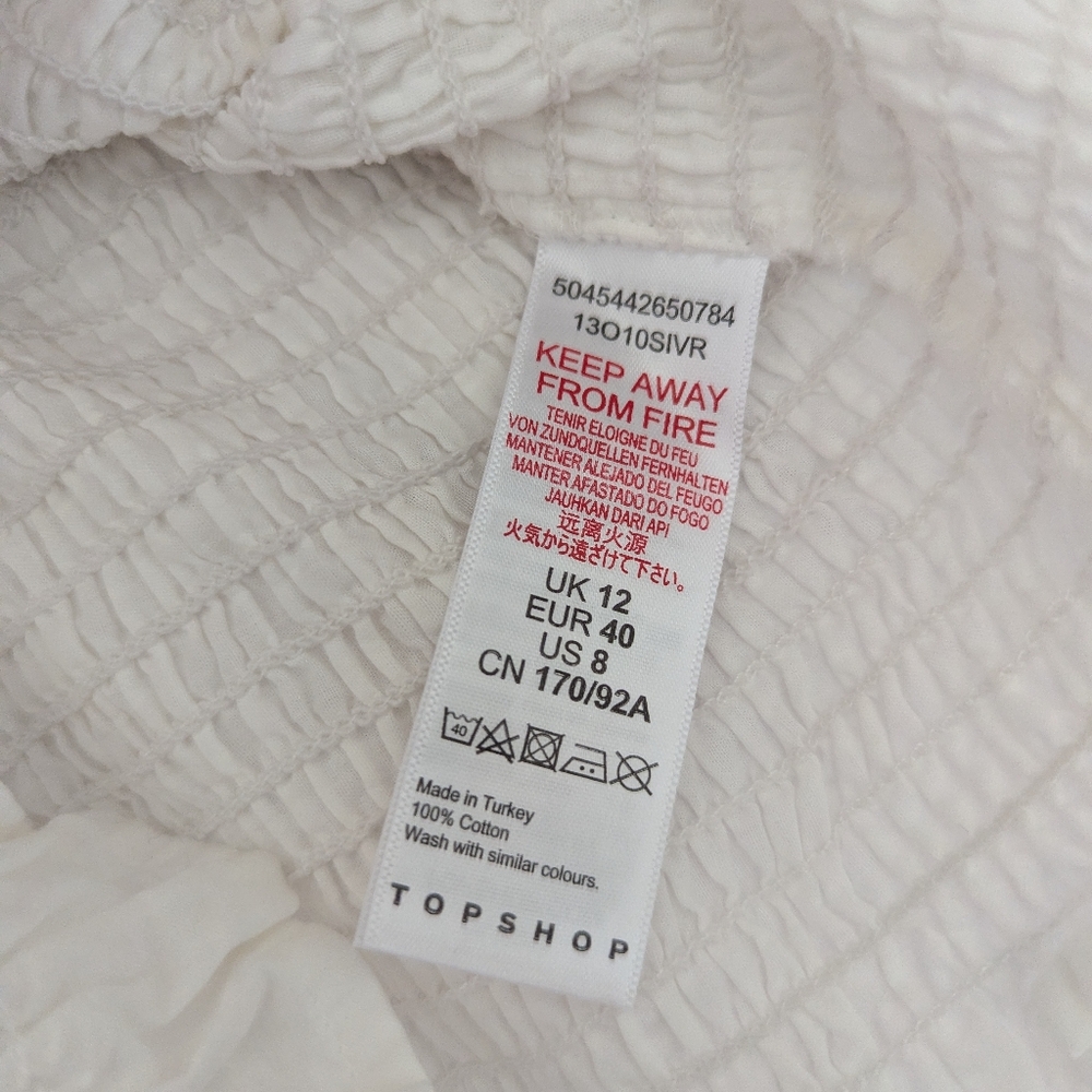 TopShop Smock Blouse - Picture 5 of 5